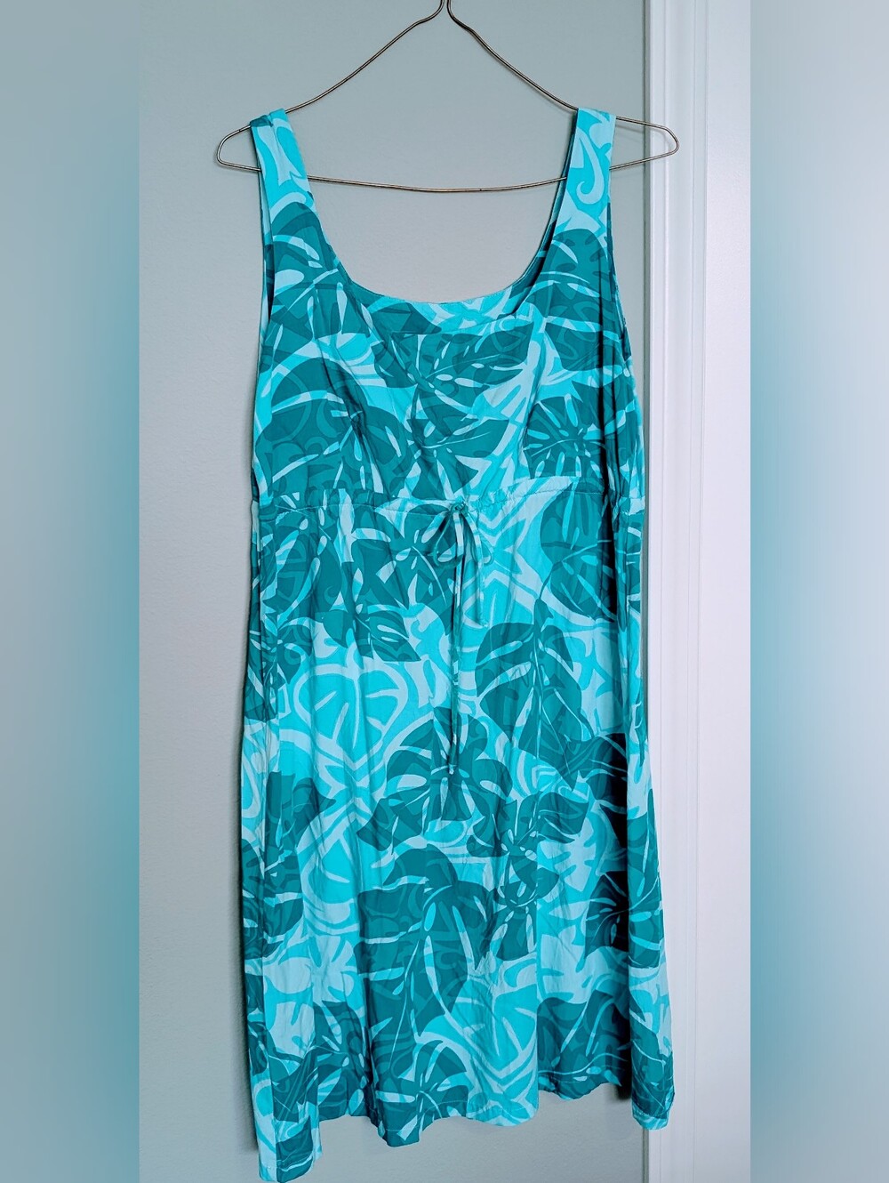 Hawaiian Print Dress Size Large